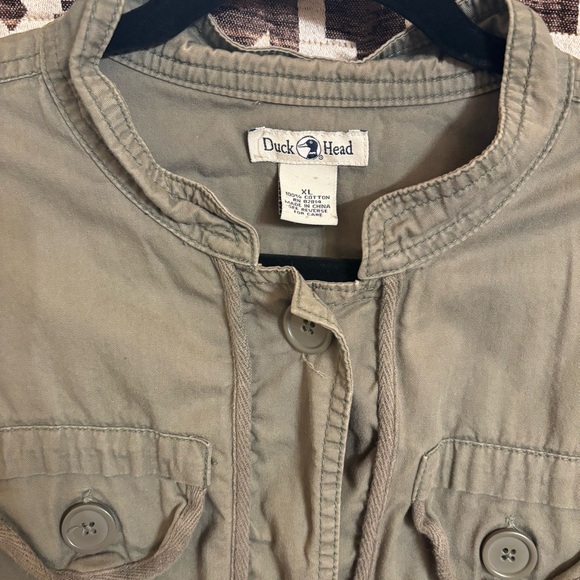 Women’s Duck Head Green Jacket size XL - Picture 3 of 4